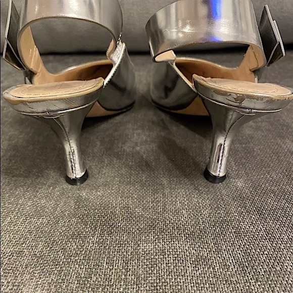 Christian Dior J’adior Metallic Slingback Pumps - Picture 9 of 16